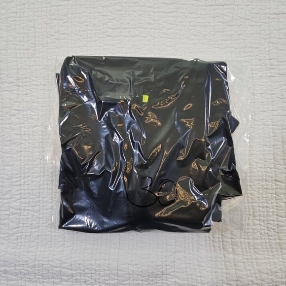 Lysse Flutter Sleeve Tunic Women's Size Large Black Crepe Fully Lined EUC LN - Picture 12 of 12